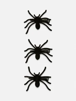 Pinces à Cheveux En Araignée D'Halloween