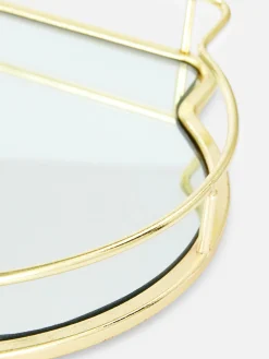 Plateau Rectangulaire Effet Miroir