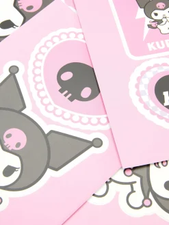 Pochette De 6 Autocollants à Bagages Hello Kitty Kuromi