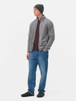 Polaire Zippée à Col Cheminée