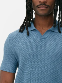 Polo En Maille Texturée Kem