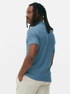 Polo En Maille Texturée Kem