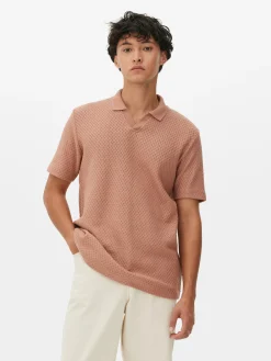 Polo En Maille Texturée Kem
