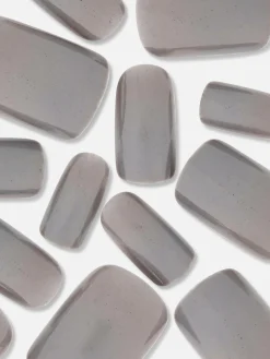 PS... Faux Ongles Brillants Carrés