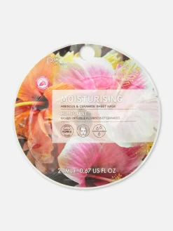 PS... Masque-tissu à L'hibiscus Et Au Céramide