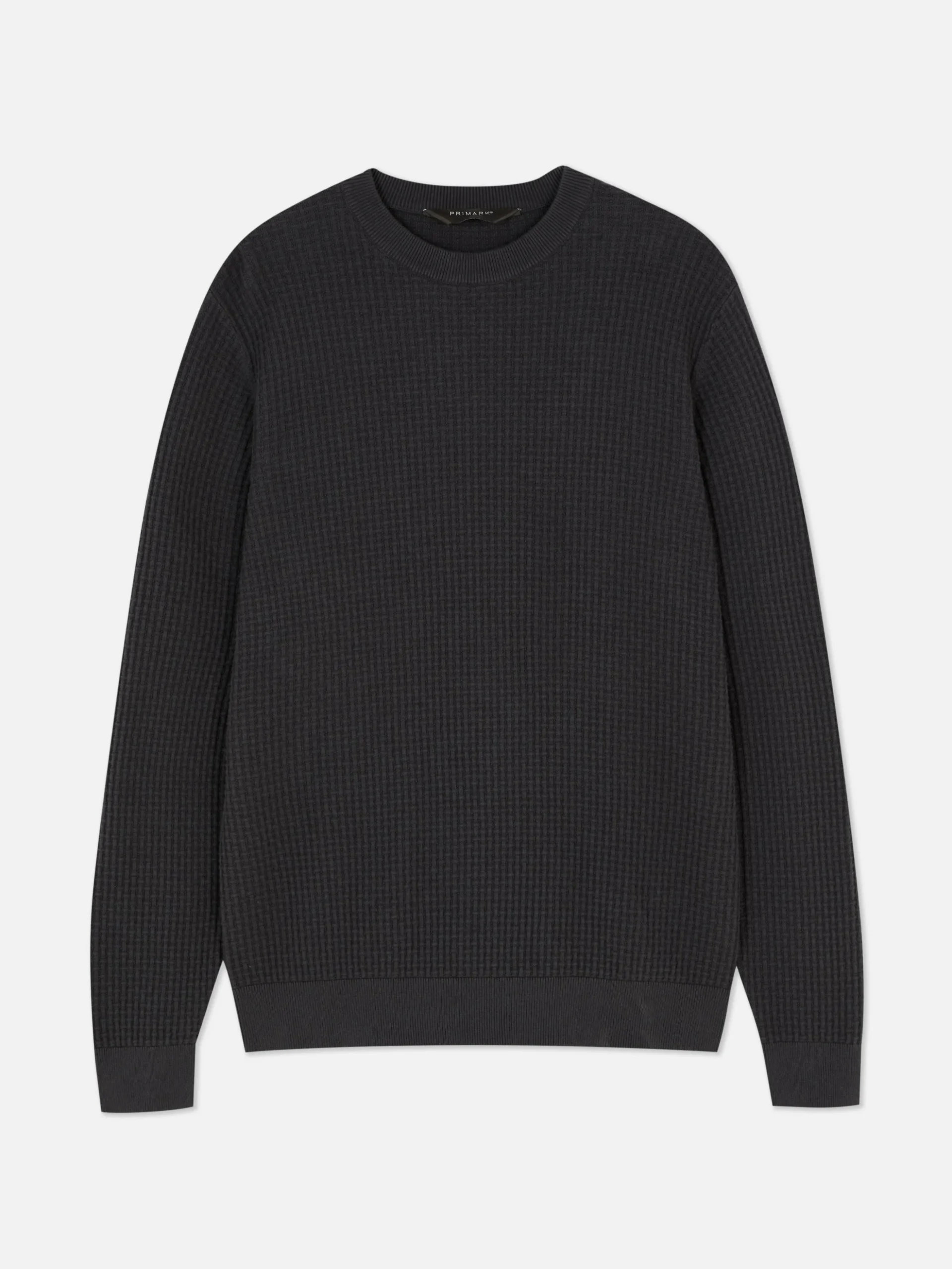 Pull à Col Ras-du-cou En Point De Panier Tressé