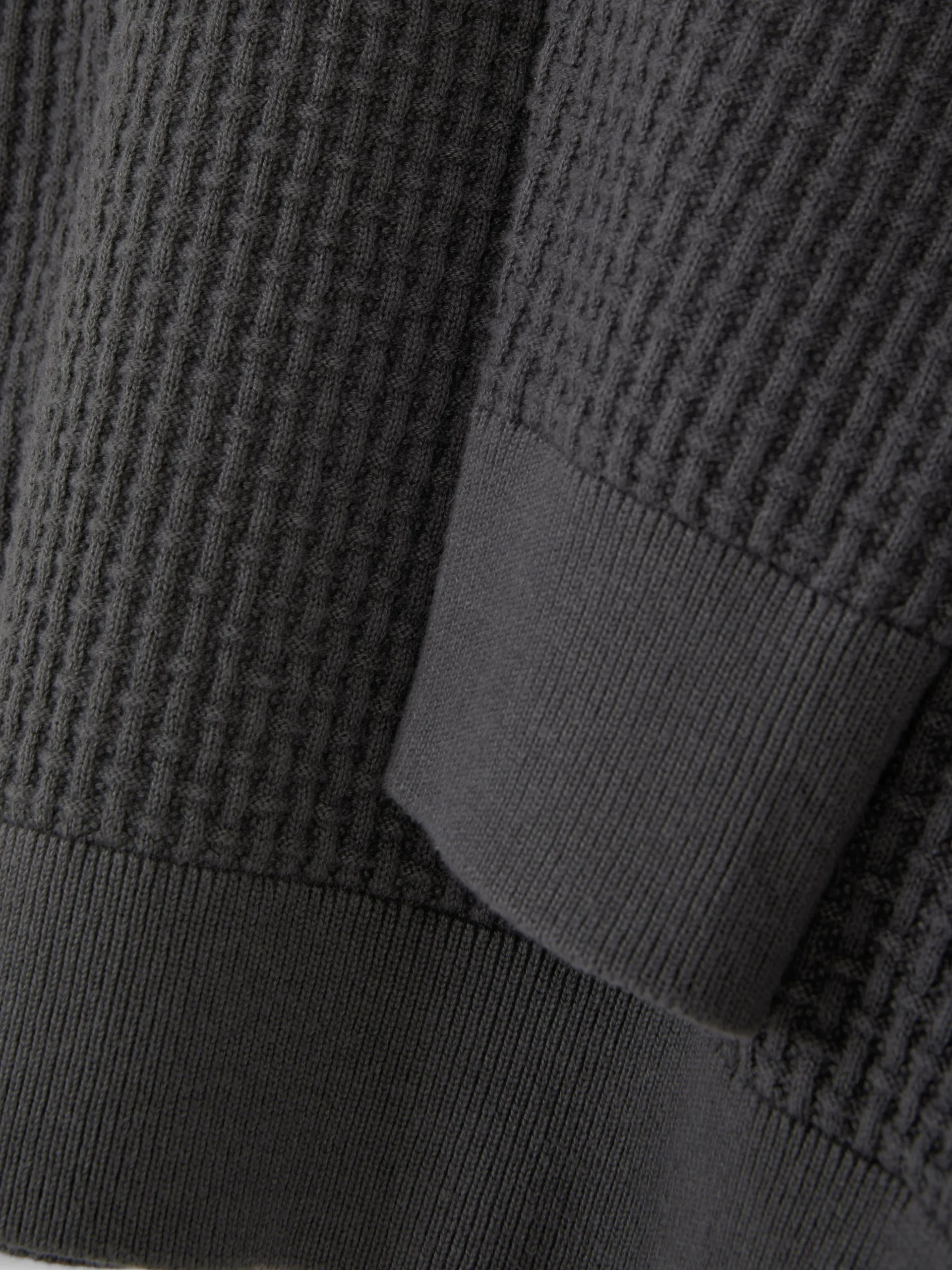 Pull à Col Ras-du-cou En Point De Panier Tressé