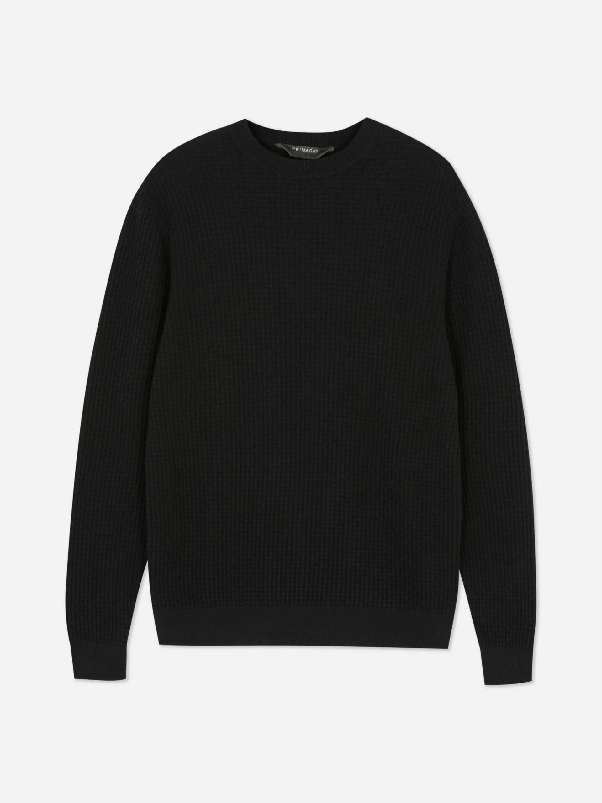 Pull à Col Ras-du-cou En Point De Panier Tressé