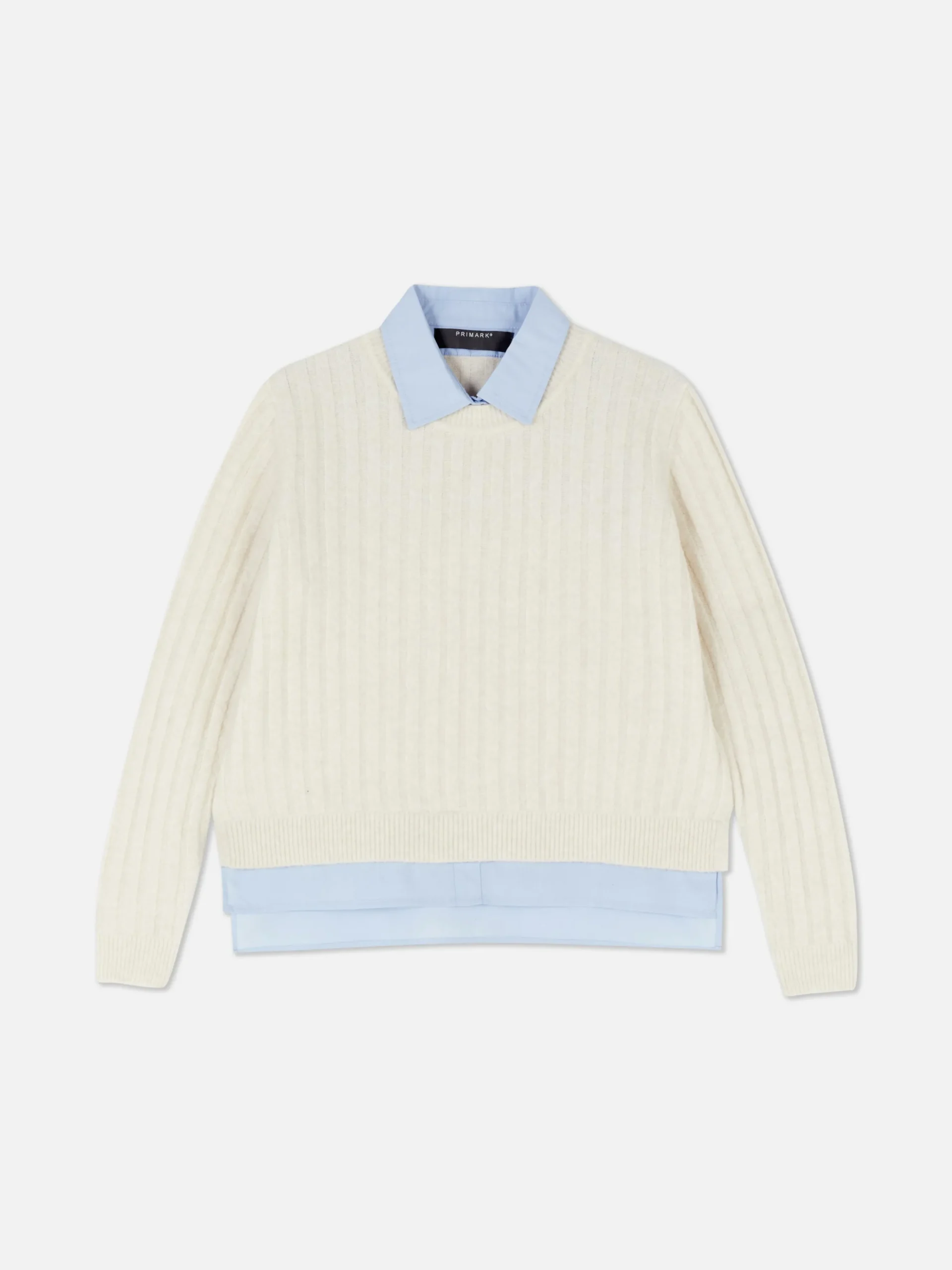 Pull Chemise Deux-en-un