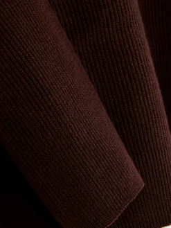 Pull Côtelé à Col Ras-du-cou