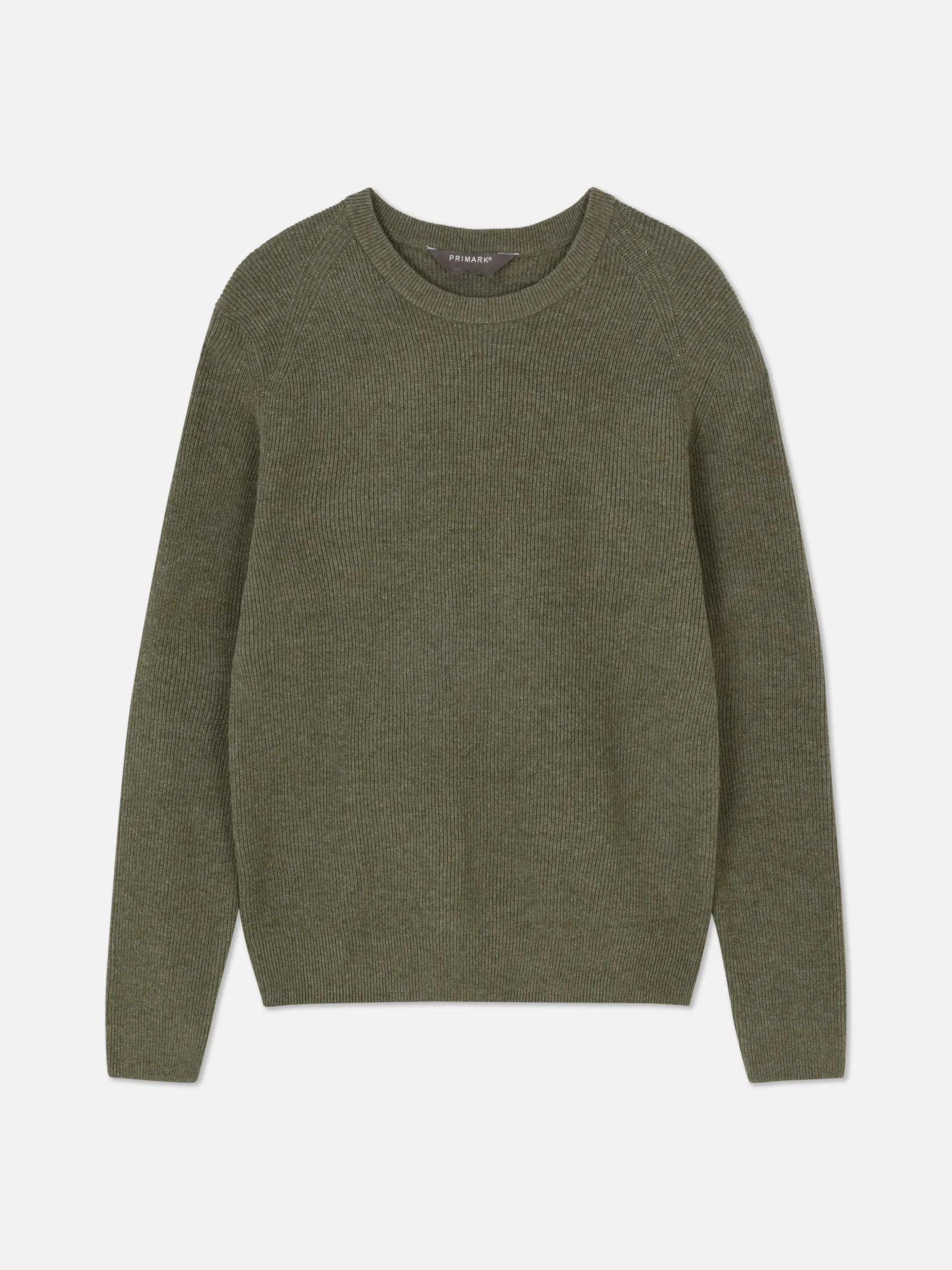 Pull Côtelé à Col Ras-du-cou