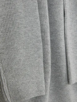 Pull Côtelé à Col Ras-du-cou