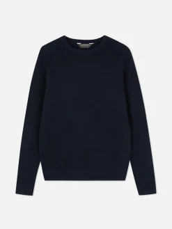 Pull Côtelé à Col Ras-du-cou