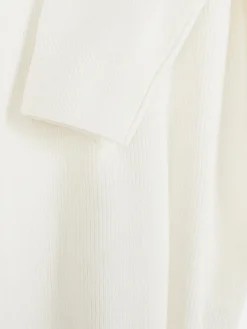 Pull Côtelé à Col Ras-du-cou