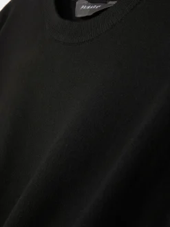 Pull En Maille Fine à Col Ras-du-cou