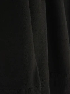 Pull En Maille Fine à Col Ras-du-cou