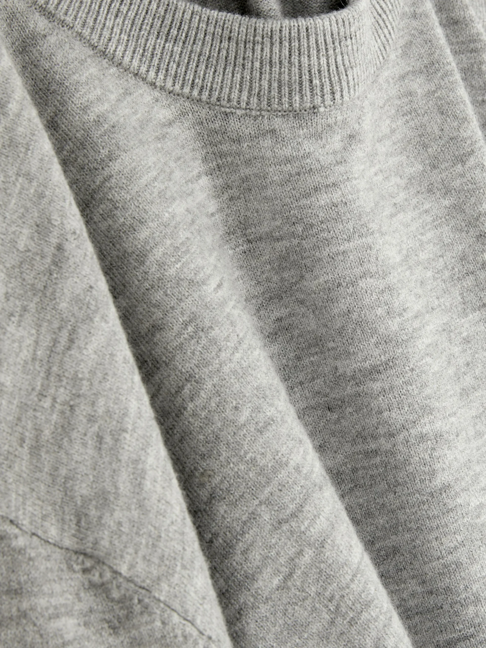 Pull En Maille Fine à Col Ras-du-cou