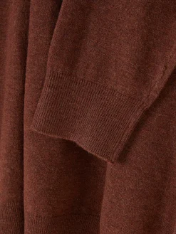 Pull En Maille Fine à Col Ras-du-cou