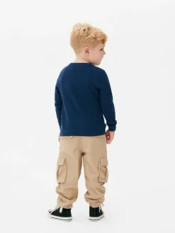 Pull En Maille Gaufrée Pour Garçon