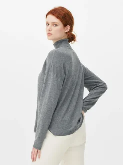 Pull Fine Maille à Col Roulé