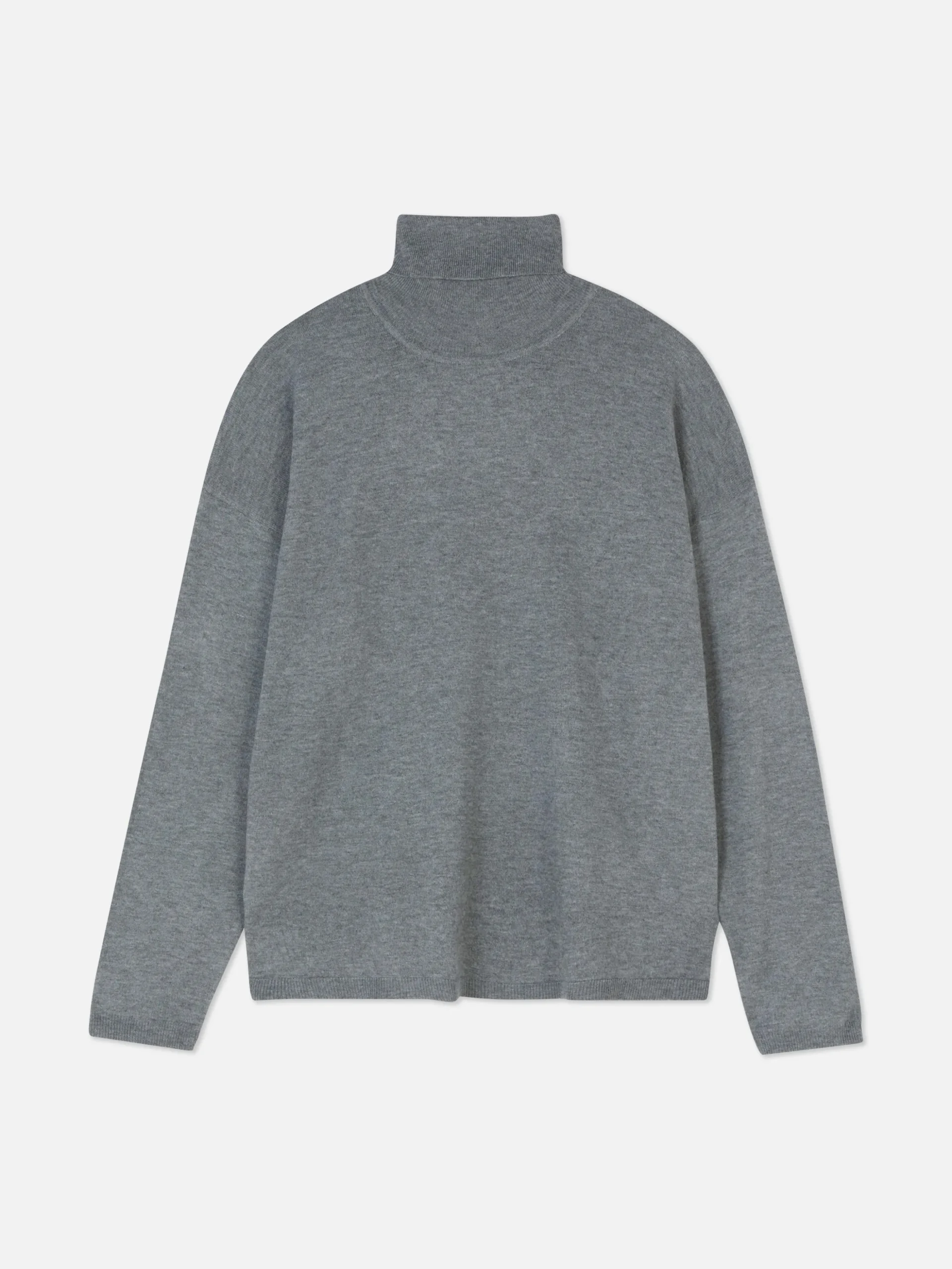 Pull Fine Maille à Col Roulé