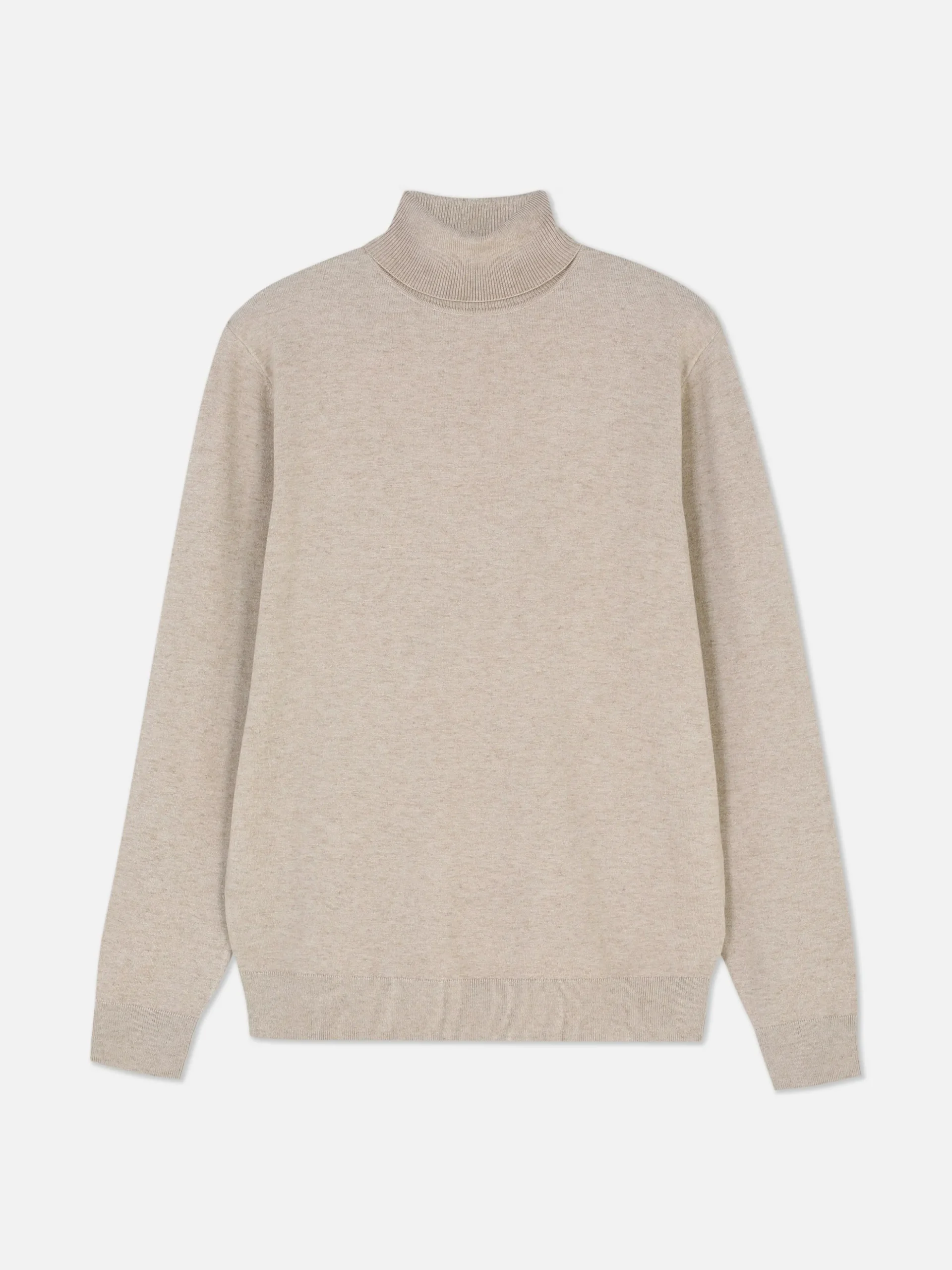 Pull Fine Maille à Col Roulé