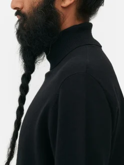 Pull Fine Maille à Col Roulé