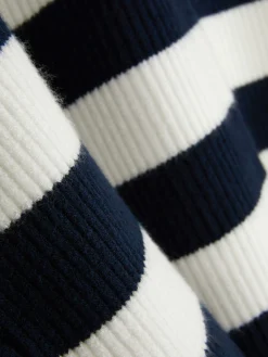 Pull Tricoté à Encolure Zippée