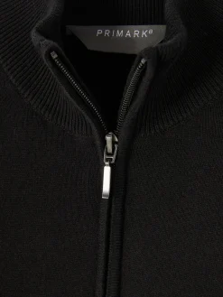 Pull Tricoté Semi-zippé