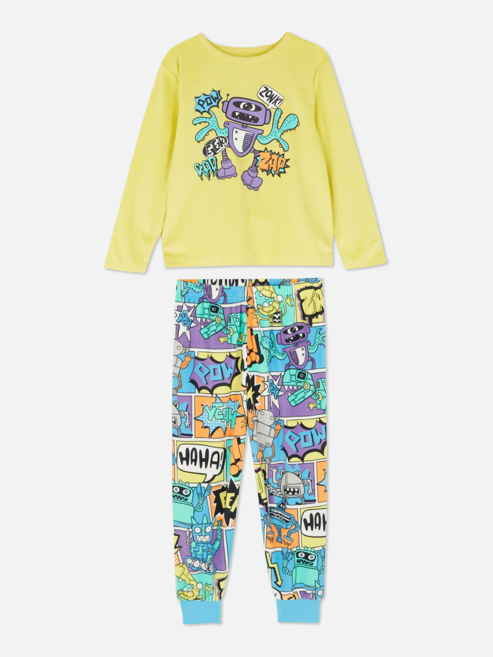 Pyjama à Imprimé Robot