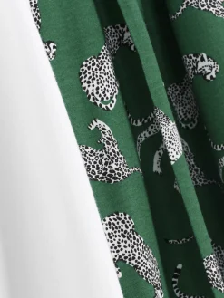 Pyjama à Manches Courtes En Jersey Imprimé