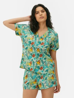 Pyjama à Manches Courtes Tissé Disney Le Roi Lion