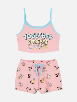 Pyjama Caraco Court Disney Mickey Mouse Et Ses Amis