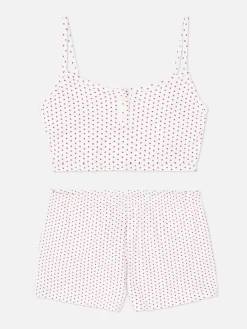 Pyjama Caraco Court Et Short