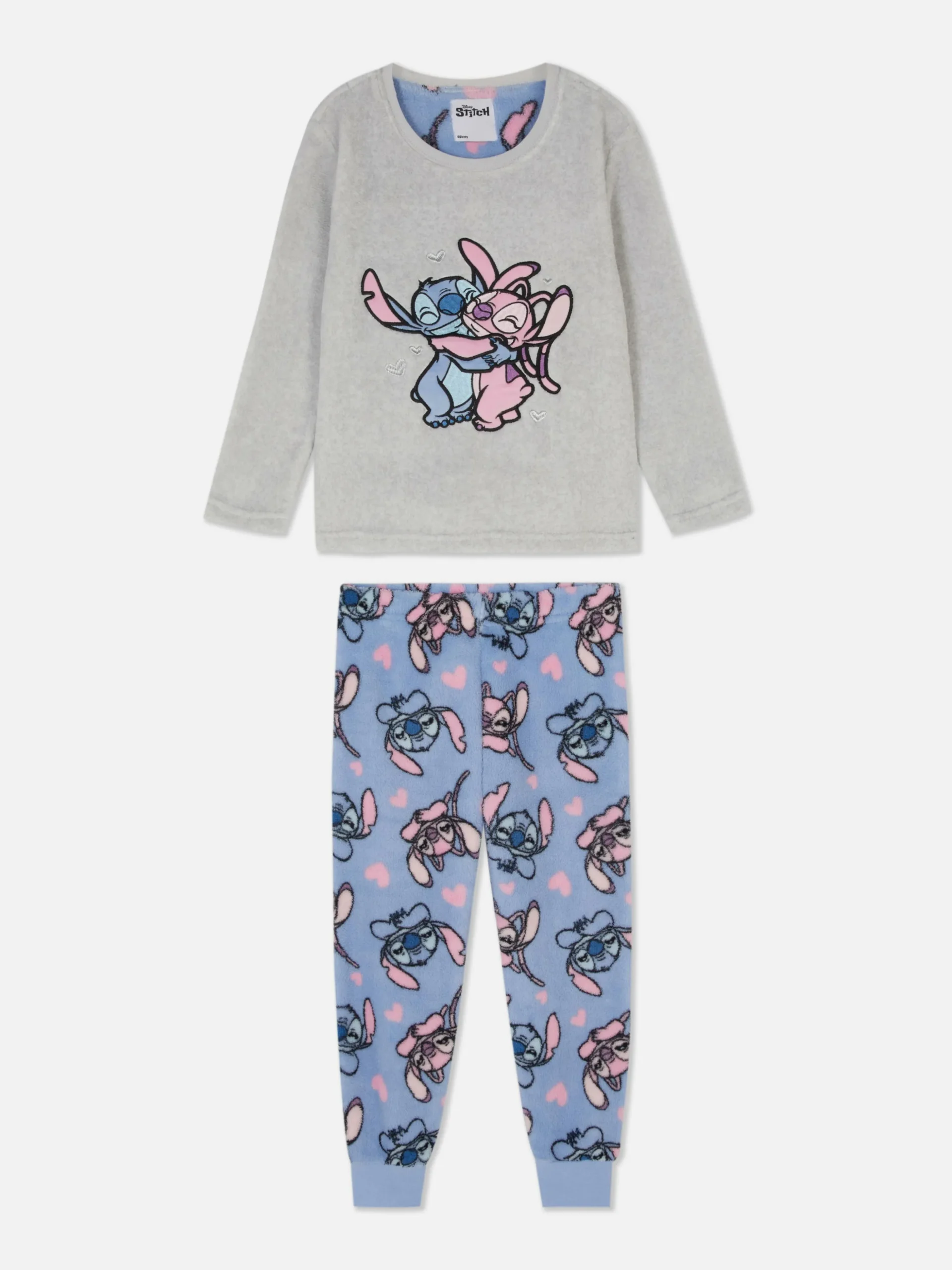 Pyjama Confortable Disney Stitch & Angel Pour Fille