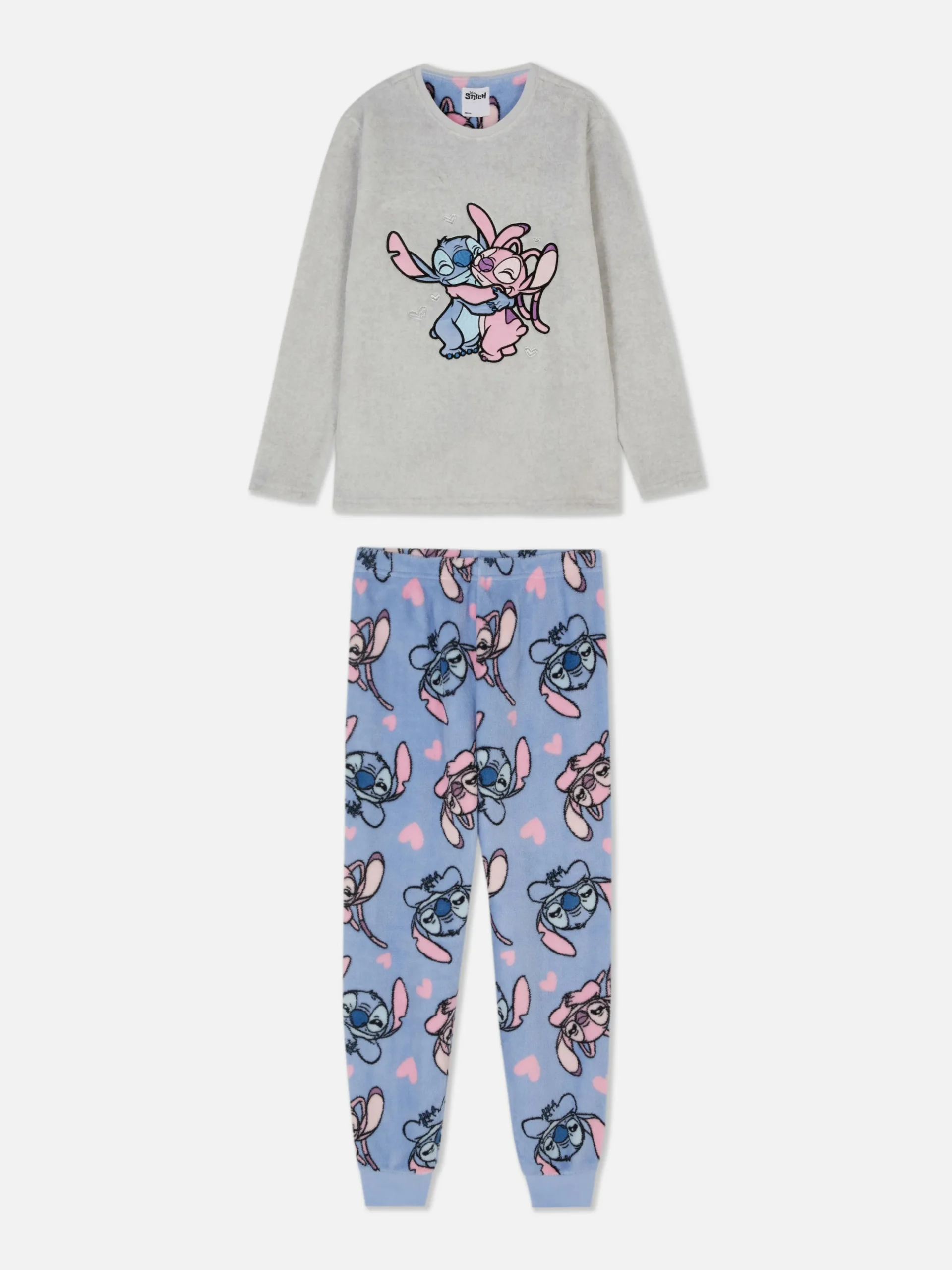 Pyjama Confortable Disney Stitch & Angel Pour Ado