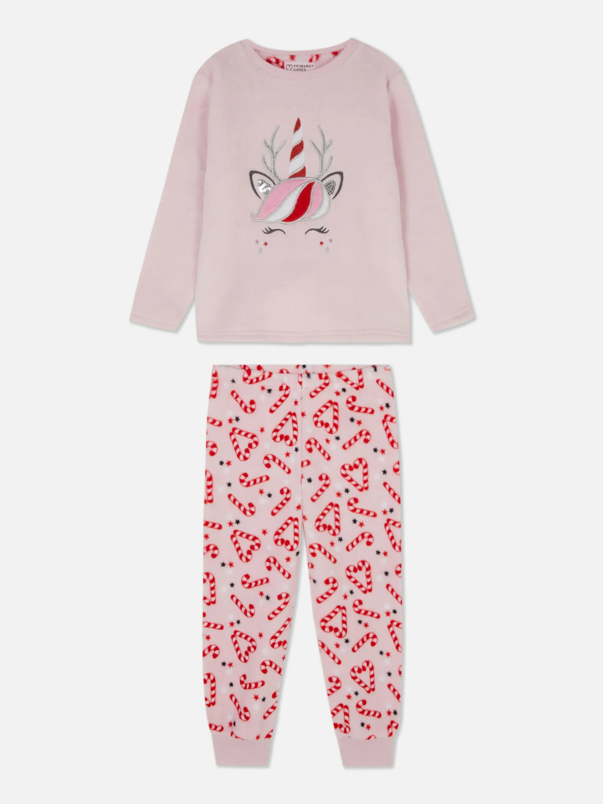 Pyjama De Noël En Molleton à Motif Licorne