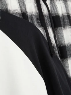 Pyjama En Coton Brossé à Carreaux