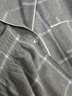 Pyjama En Flanelle à Manches Longues