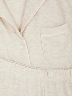 Pyjama En Jersey à Manches Courtes