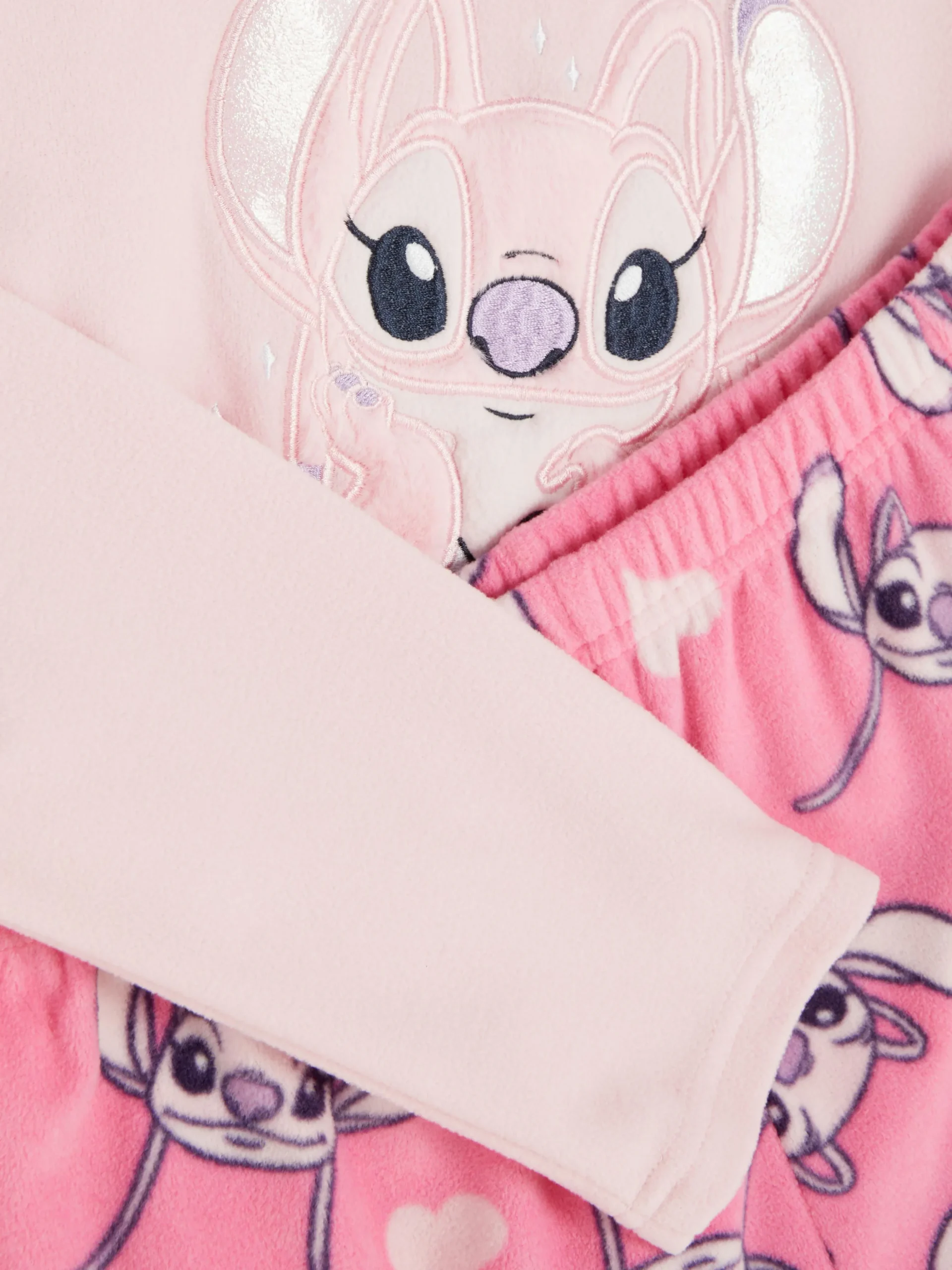 Pyjama En Molleton Disney Lilo & Stitch Angel