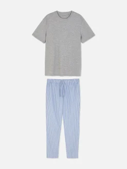 Pyjama En Popeline De Coton