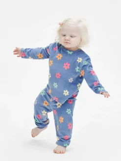 Pyjama En Velours Graphique