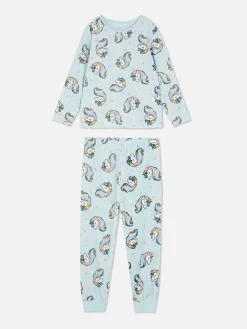 Pyjama Licorne En Velours