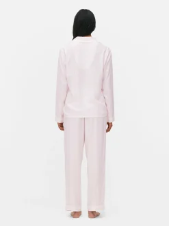 Pyjama Long Boyfriend à Rayures