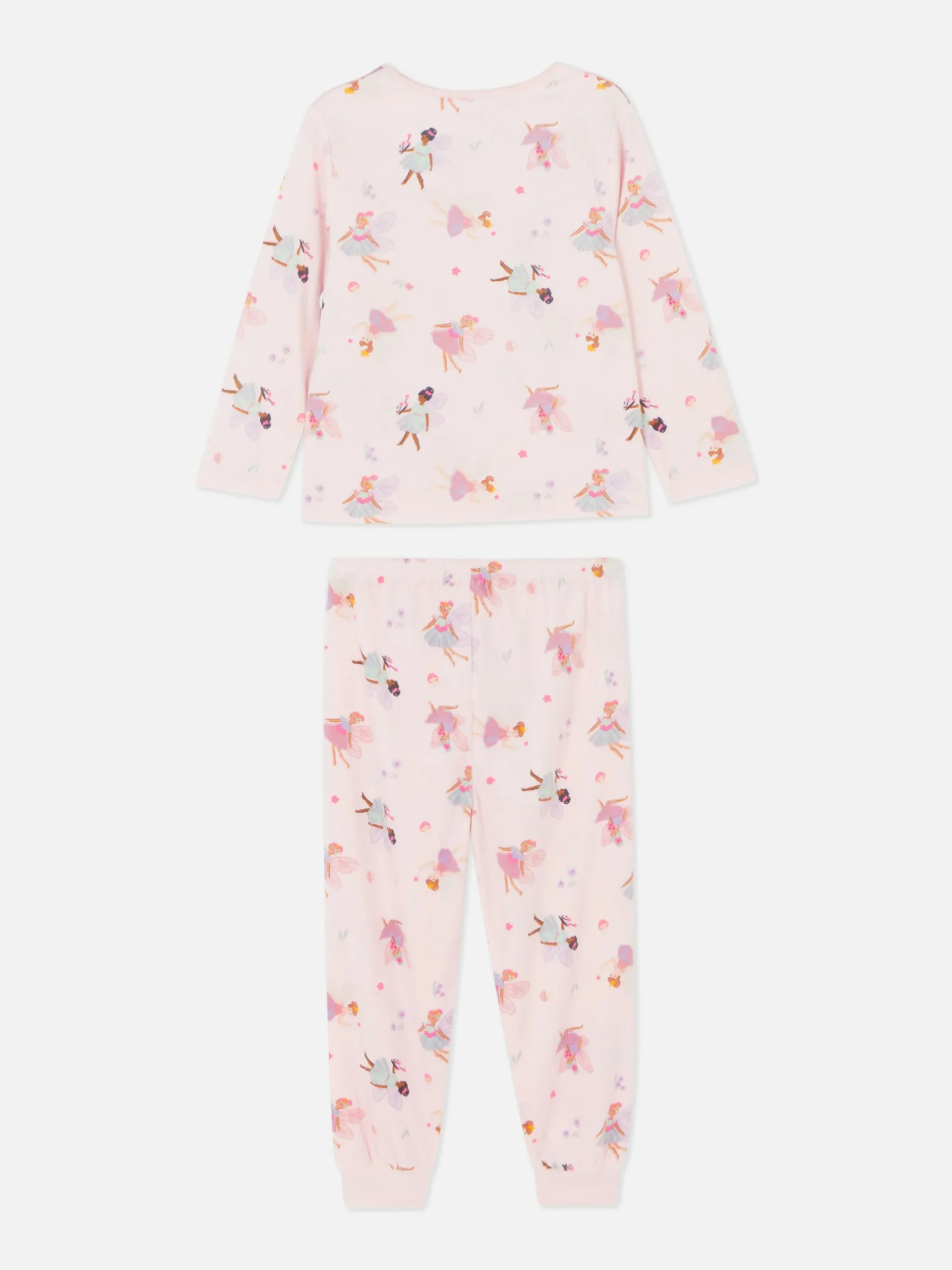 Pyjama Long En Velours à Motif Fée