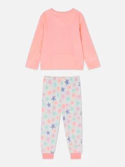 Pyjama Long En Velours Arc-en-ciel