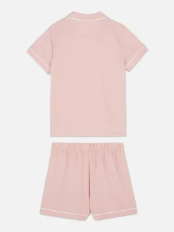 Pyjama Short à Boutons