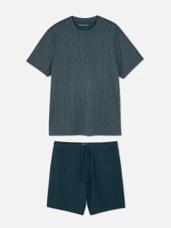 Pyjama Short Texturé