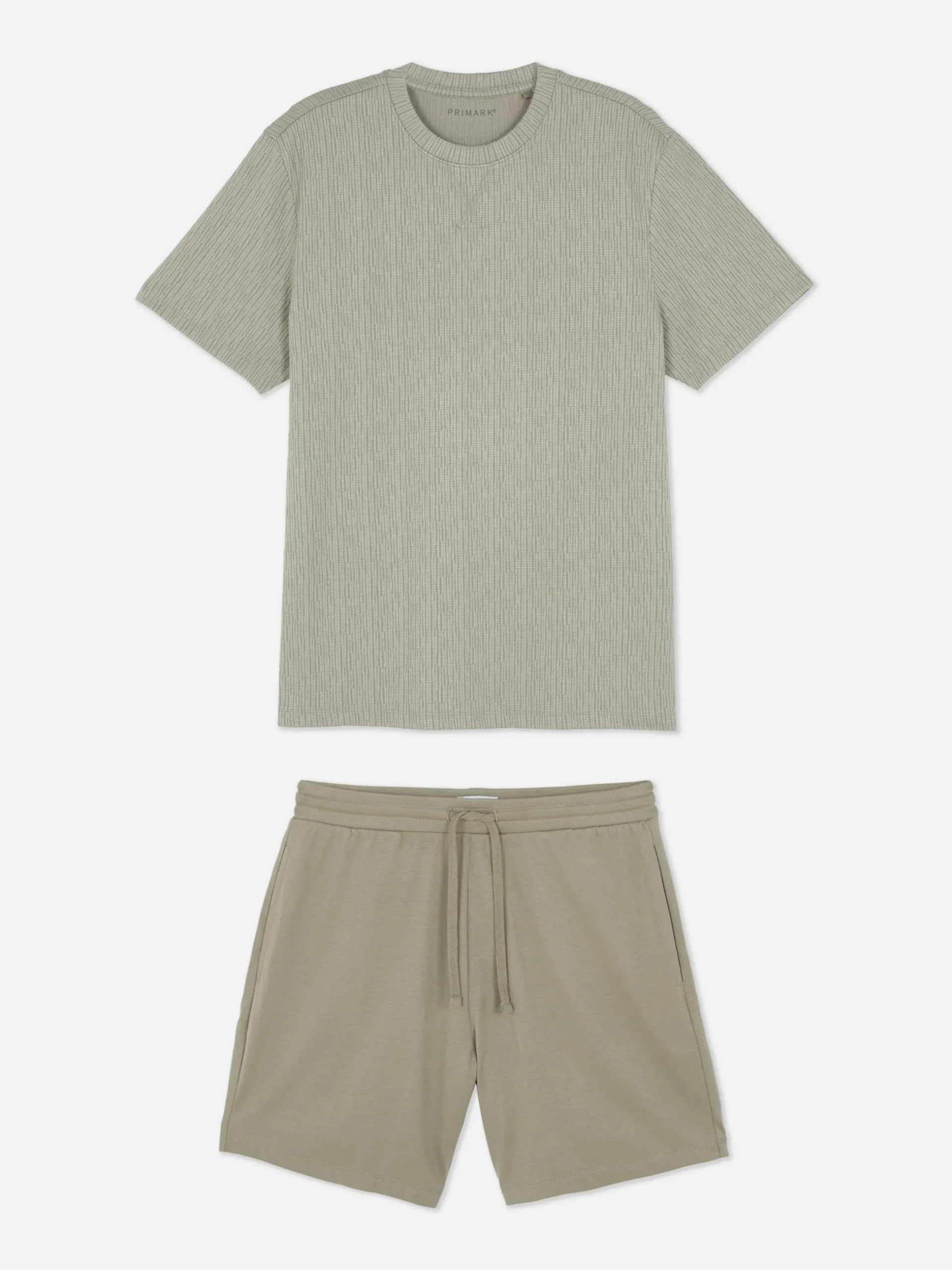 Pyjama Short Texturé